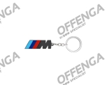 Sleutelhanger M-logo zwart