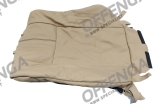 Bekleding leuning, leer (SANDBEIGE      )