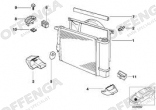 Afdichtrubber tussen radiateur en front